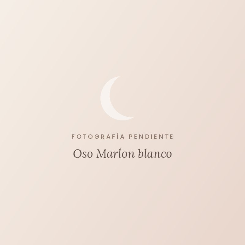 Oso Marlon blanco