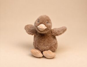 Pato pequeño marrón