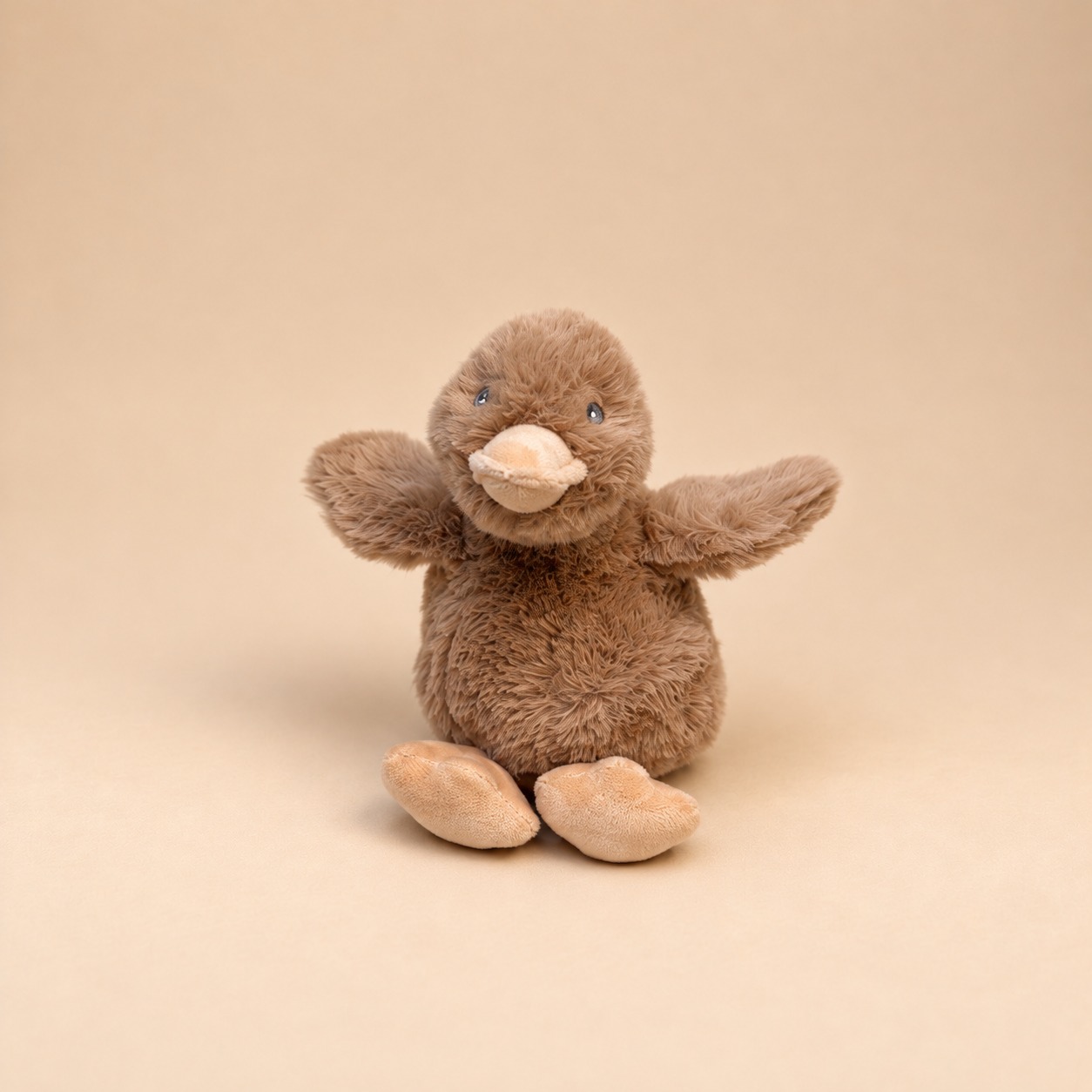 Pato pequeño marrón